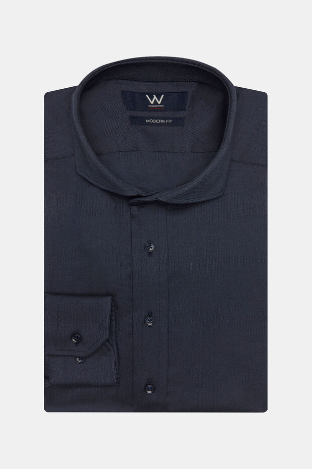 LACİVERT GÖMLEK - 1