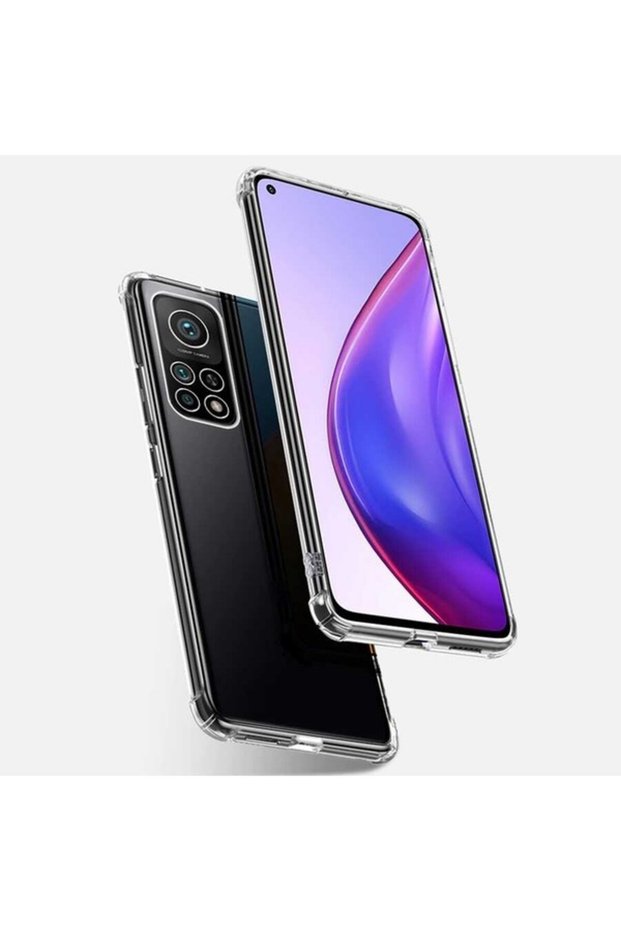 حافظة لهاتف Mi 11T Pro 5g حافظة شفافة مضادة للصدمات + واقي شاشة شبح