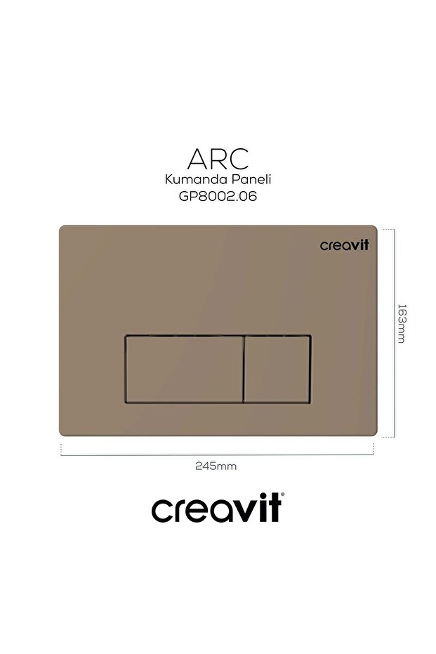 Arc Mat Cappucino Boyalı Kumanda Paneli - 4