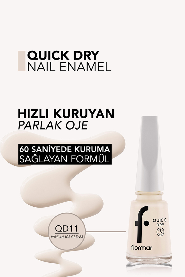 Quick Dry Nail Enamel Qd11 - 4