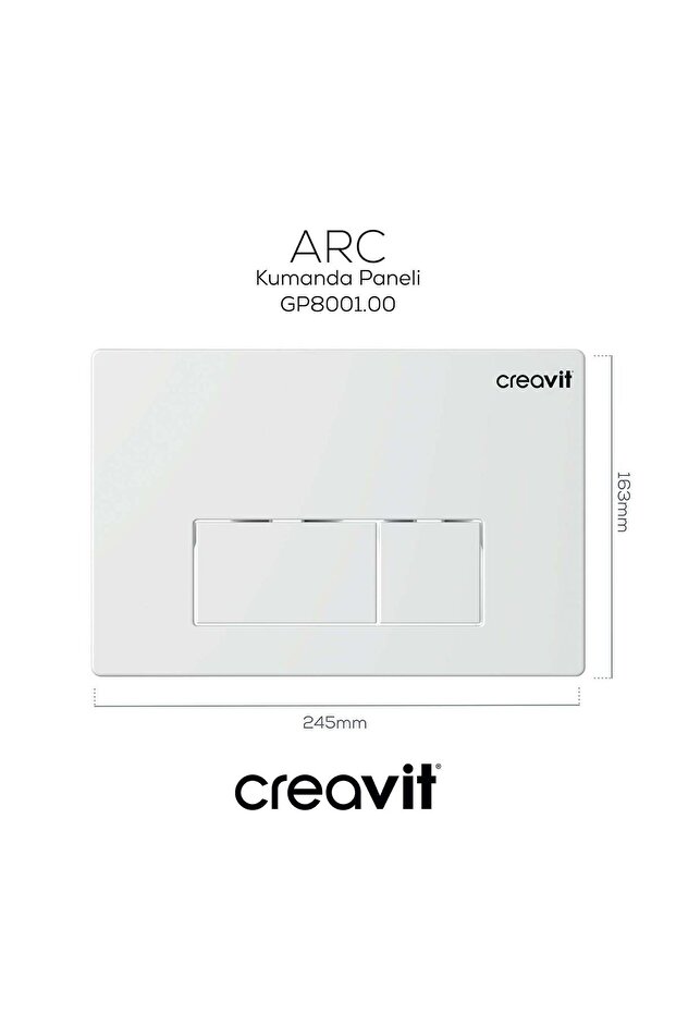 Arc Beyaz Kumanda Paneli - 3