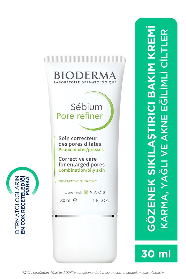 Sebium Pore Refiner Gözenek ve Siyah Nokta Karşıtı Bakım Kremi Karma ve Yağlı Ciltler 30 ml - 1