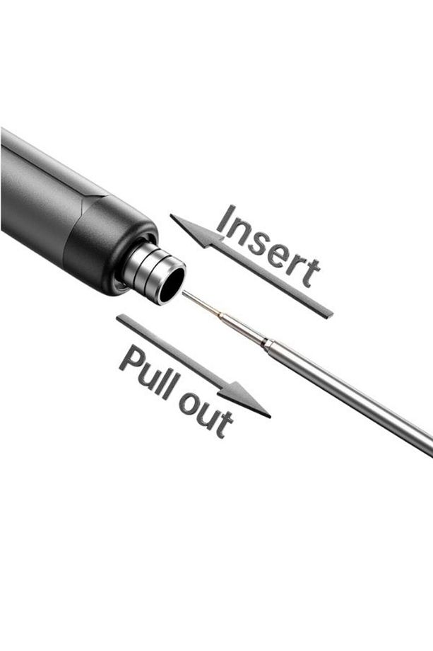 Şarjlı Kablosuz Kaliteli Havya Seti Usb Type-c Şarj Hızlı Isınma - 8
