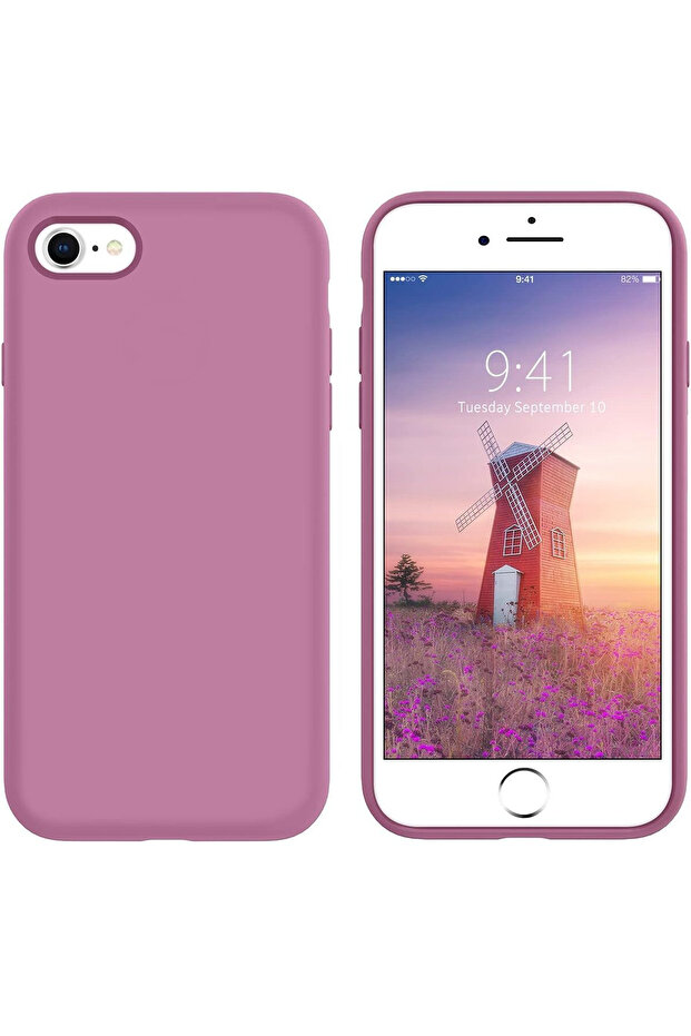 حافظة آيفون 6s بلس / حافظة آيفون 6 بلس من السيليكون ناعمة مضادة للصدمات مع شعار - 1