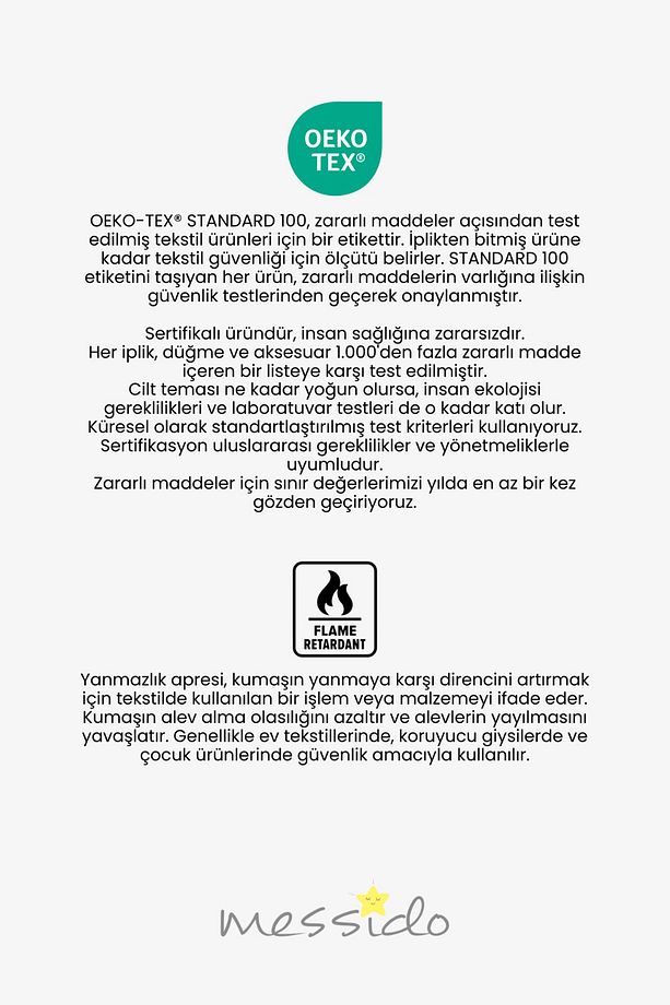 % 100 Pamuk Uyku Tulumu 1-5 Yaş Tog 1 - 6