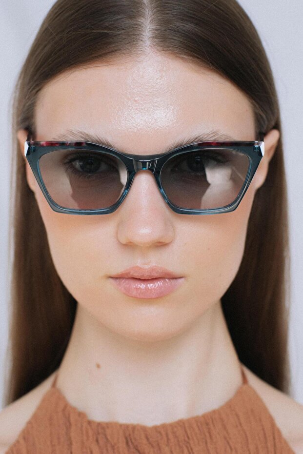 نظارة شمسية فافنير زرقاء متدرجة - 4