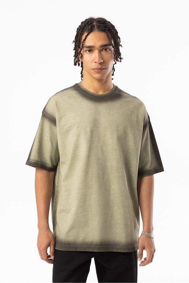 Washed Oversized Vintage Men's T-Shirt, Men's T-Shirt