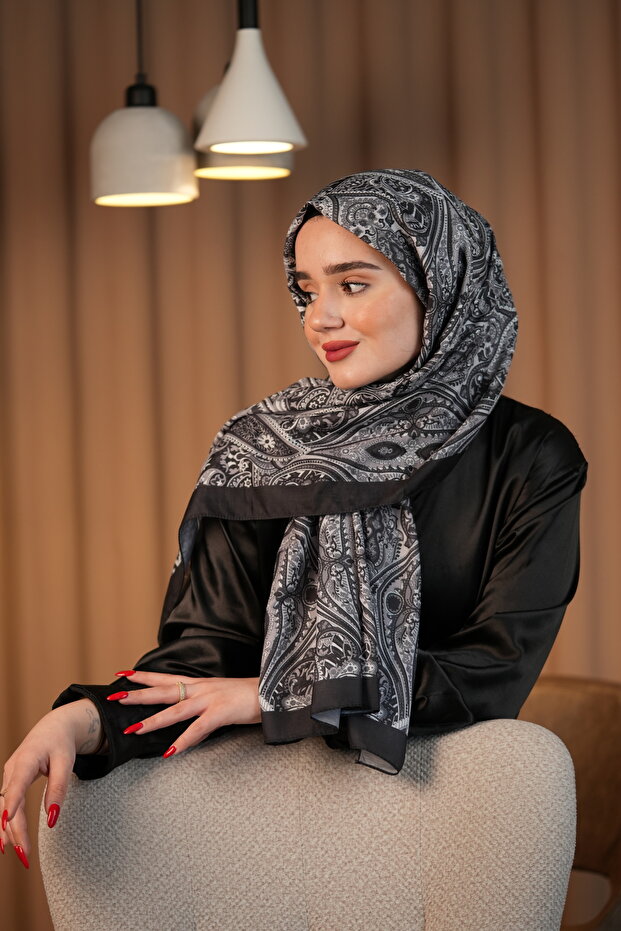 Şal moale negru - 2