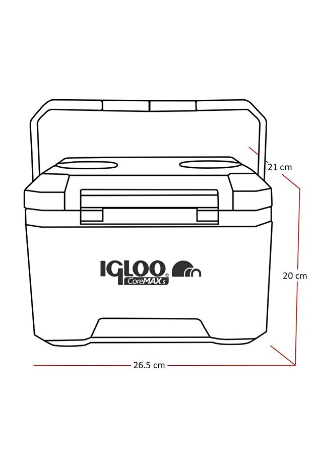 CoreMAX 5 Buzluk 5 Litre - 8