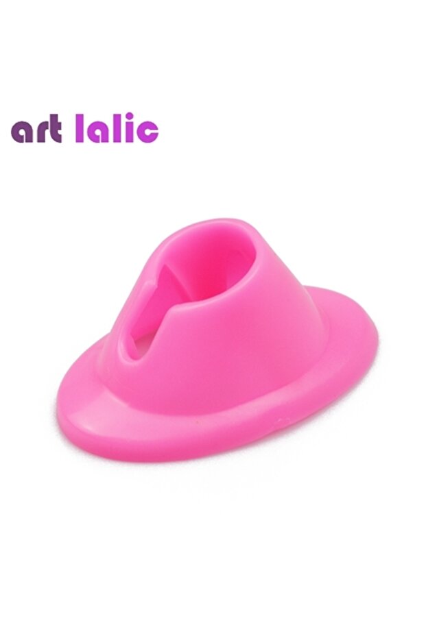Pink Nail Polish Bottle Holder, Soft Nail Polish Container for Manicure Nail Lacquer, Nail Art Tools