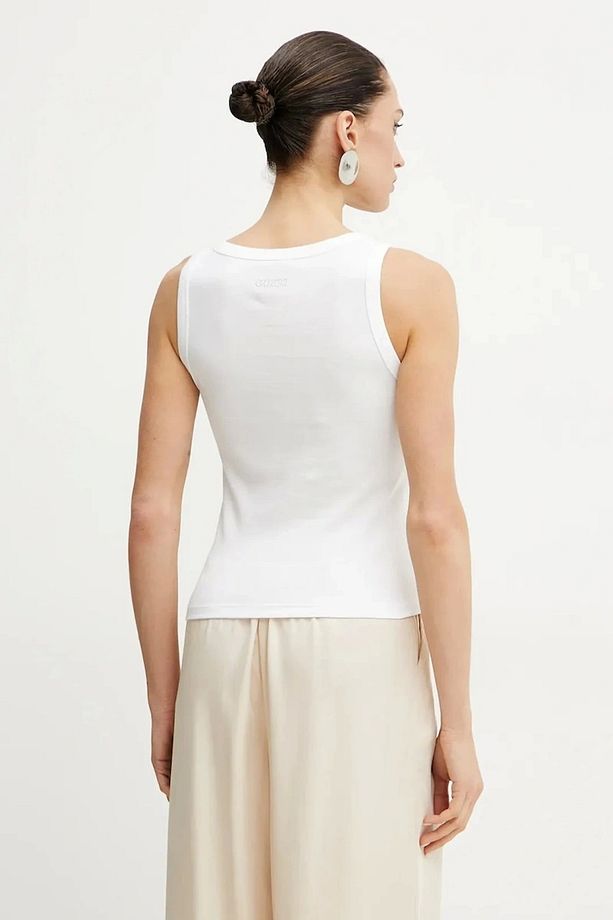 ALEXIA SEQUINS TANK TOP Kadın Beyaz Atlet W5GP06KCS10-G011 - 3