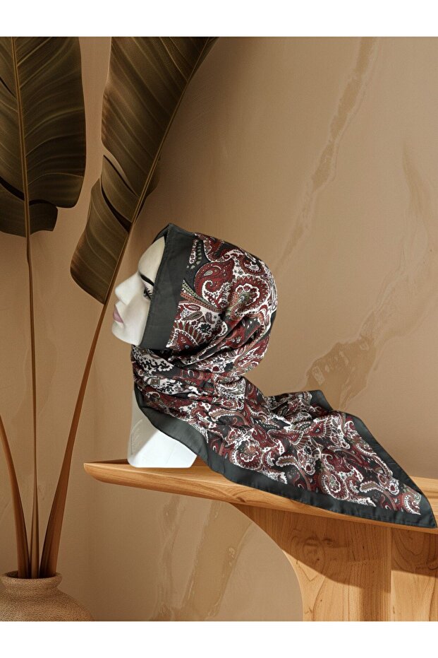 Acı Yeşil Aker Soft Touch Şal - 1