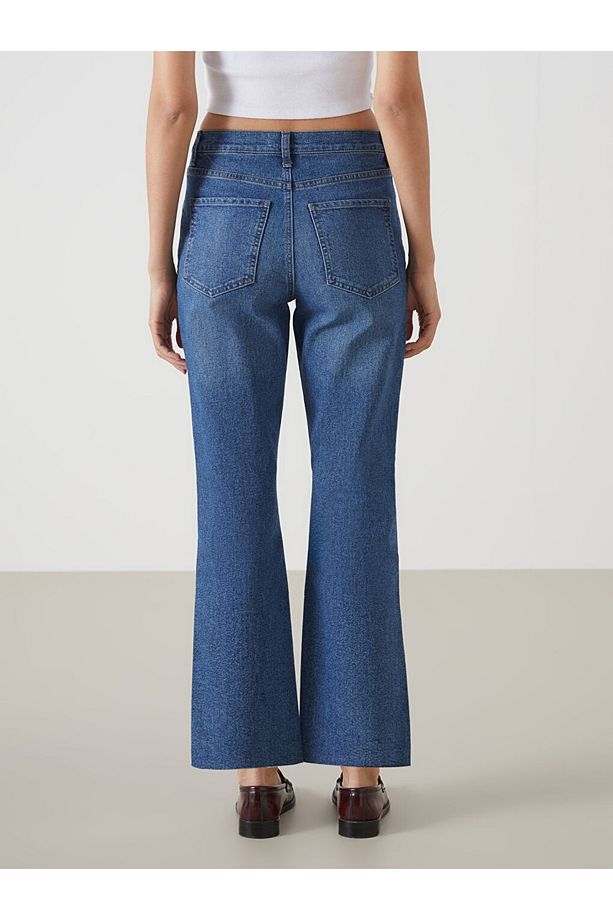 LCW Jeans Mars Flare Kadın Jean Pantolon - 4
