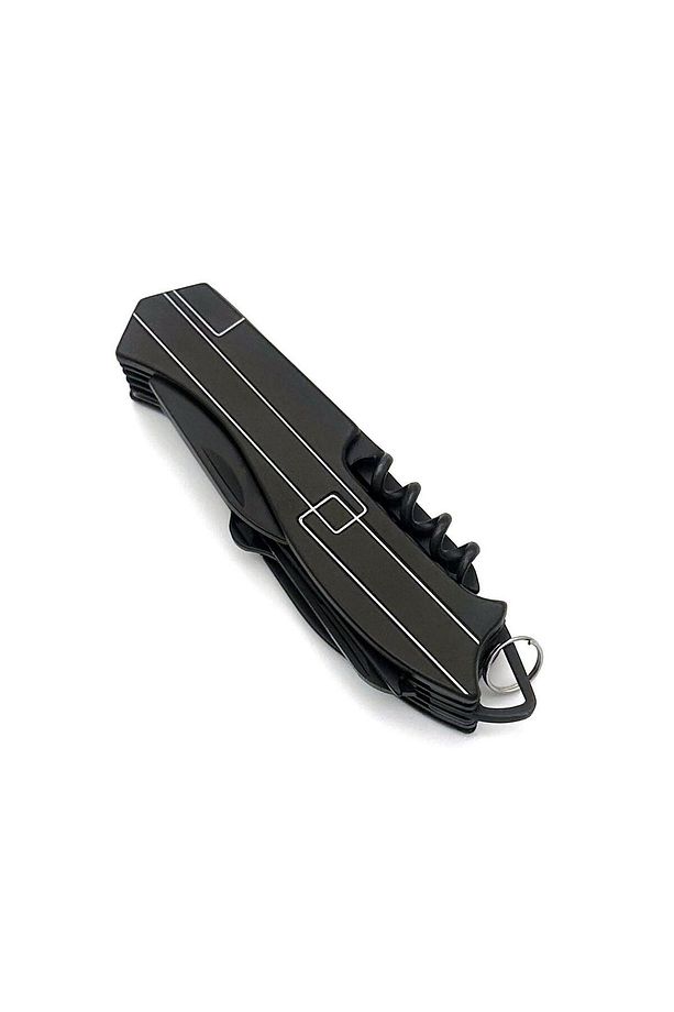 11 Fonksiyonlu Kamp Cep Çakısı Multitool Siyah - 2