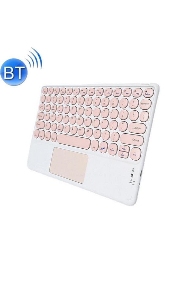 Kablosuz Touchpad Bluetooth Klavye - Ios Android Windows Uyumlu - Türkçe Dil - Şarjlı - Ult - 2