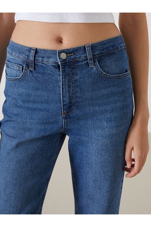 LCW Jeans Mars Flare Kadın Jean Pantolon - 3