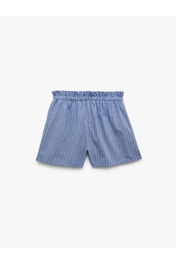 Viskon Karışımlı Beli Bağcıklı Mini Boxer Şort - 4