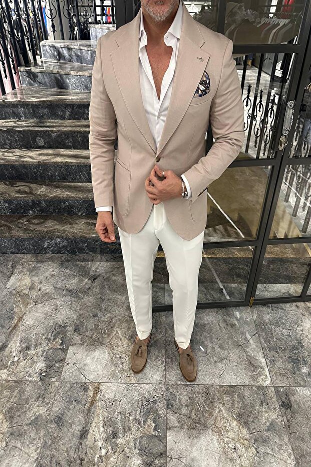 KETEN MONO YAKA CEKET - 3