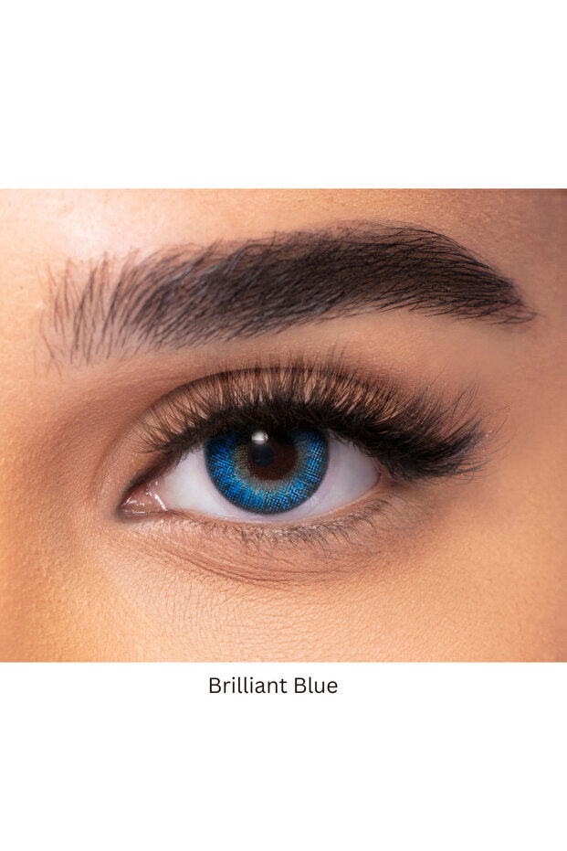 FreshLook Brilliant Blue ColorBlends Monthly Wear Color Contacts | Natural & Dramatic Look