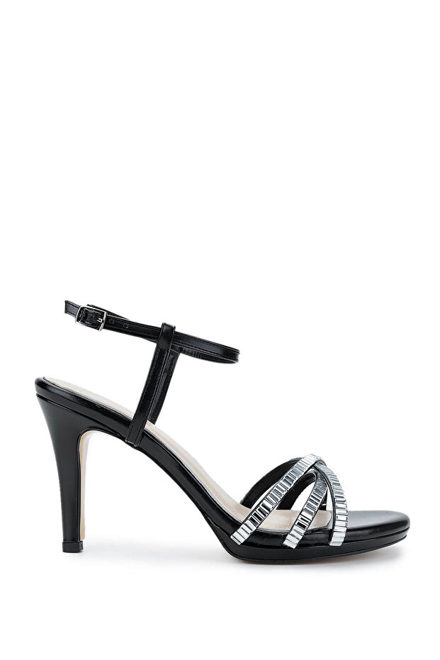 Women's Vegan Black Heeled Shoes