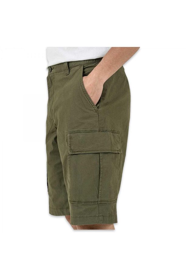 Tb0A5Tzq Brookline Poplin Cargo Haki Erkek Şort - 4