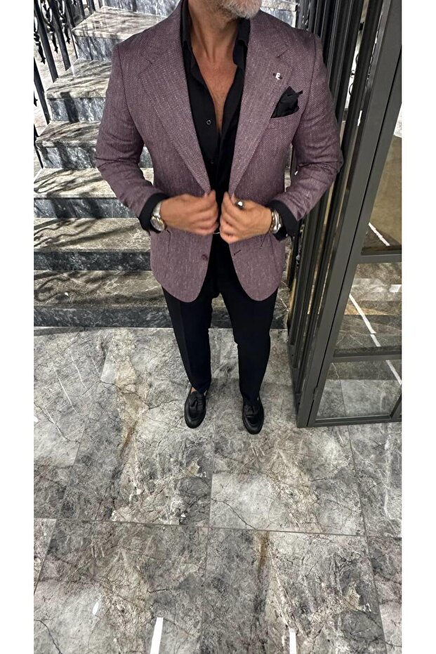 TORBA CEP MONO YAKA DİAGONAL PREMİUM CEKET - 1