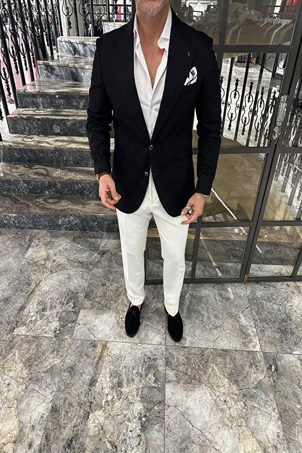 KETEN MONO YAKA CEKET - 5