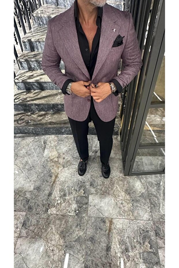 TORBA CEP MONO YAKA DİAGONAL PREMİUM CEKET - 2