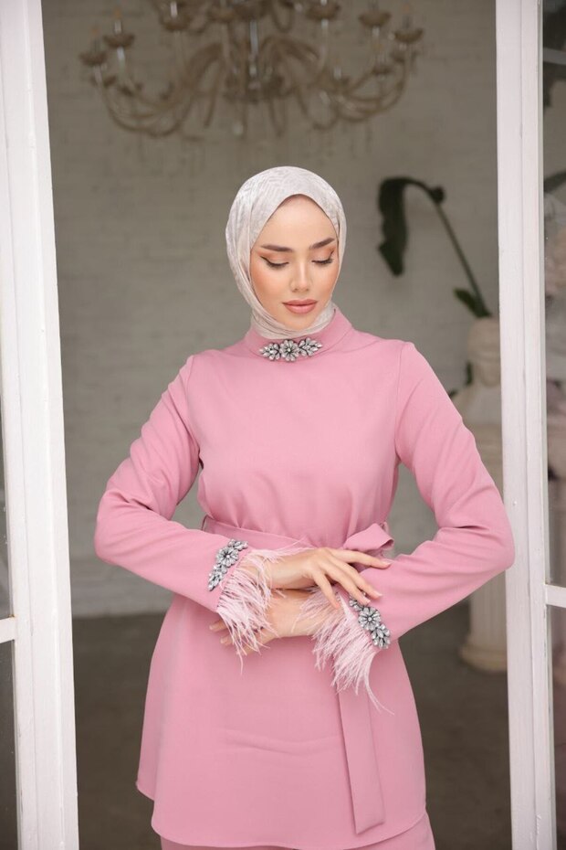 TUNİK PANTOLONLU İKİLİ TAKIM