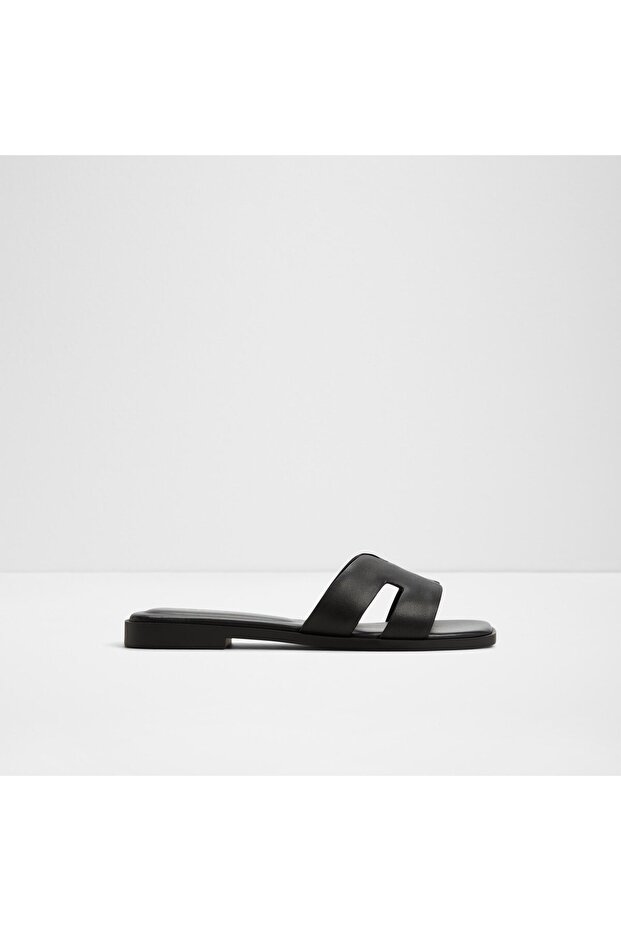 Black Flat Sandals For Women