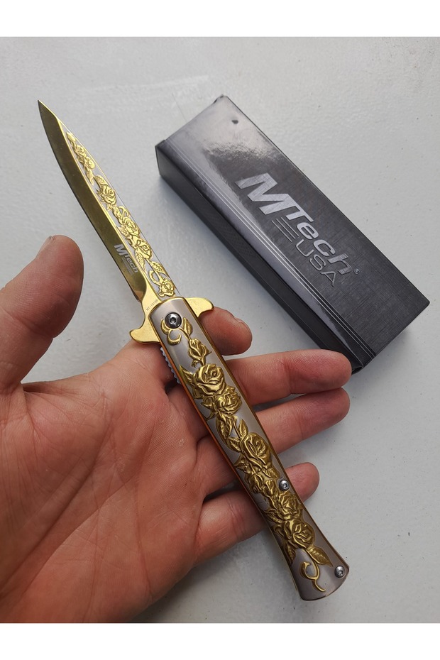 Mtech marka güllü kamp çakısı - 2