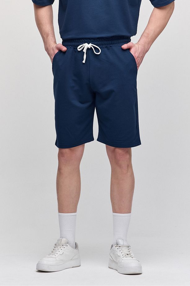 Erkek Comfort Fit Lacivert Şort & Bermuda - 6