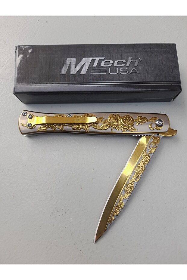 Mtech marka güllü kamp çakısı - 4