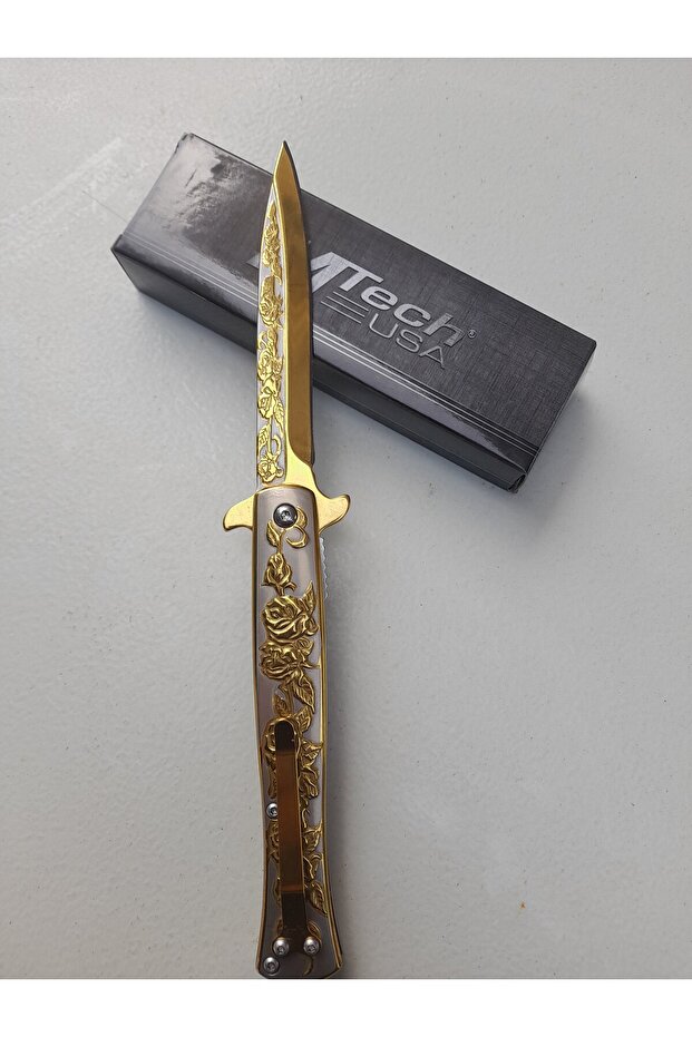 Mtech marka güllü kamp çakısı - 1