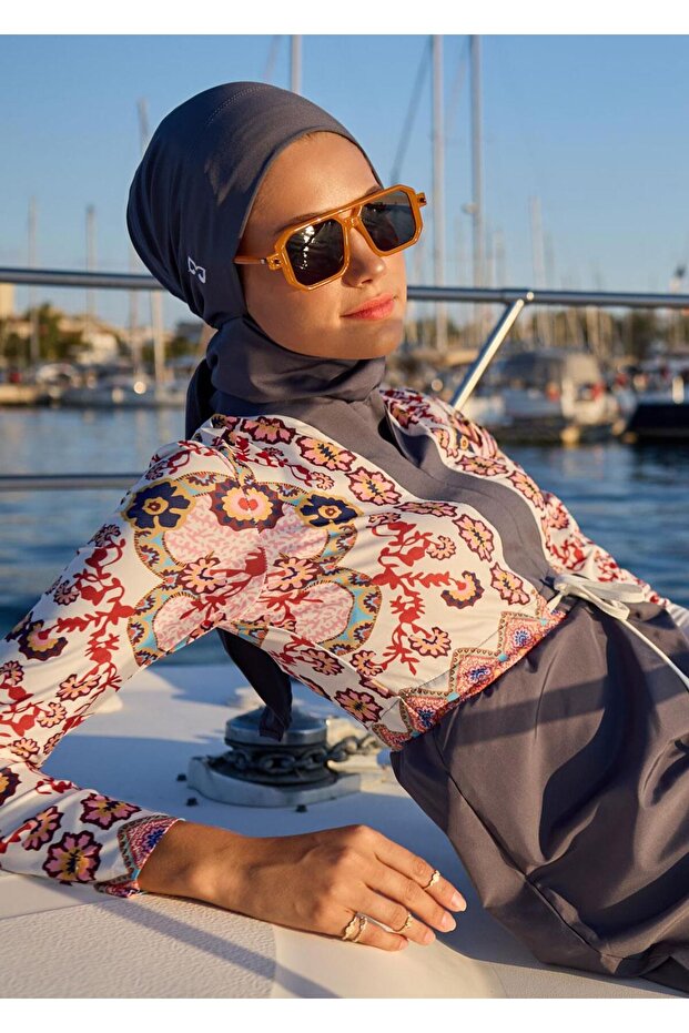 ملابس السباحة الإسلامية - نمط المنسوجة - 2