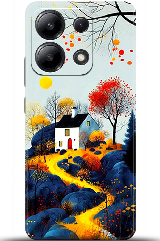 Xiaomi Redmi Note 13 4g Case Hd Printed Case - Happiness Series 5569