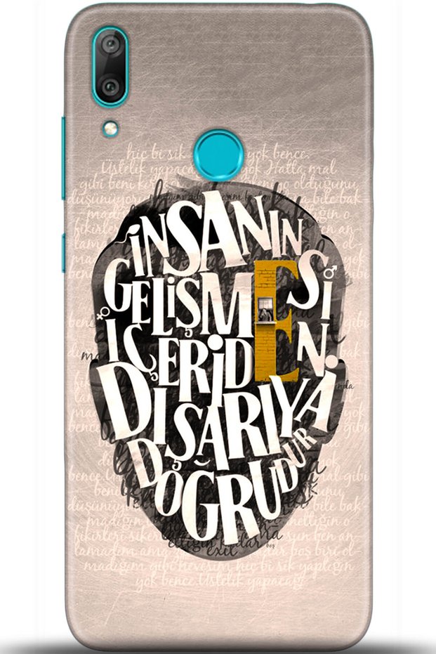 Huawei Y7 2019 Case Hd Printed Case - Mastermind Series 5587