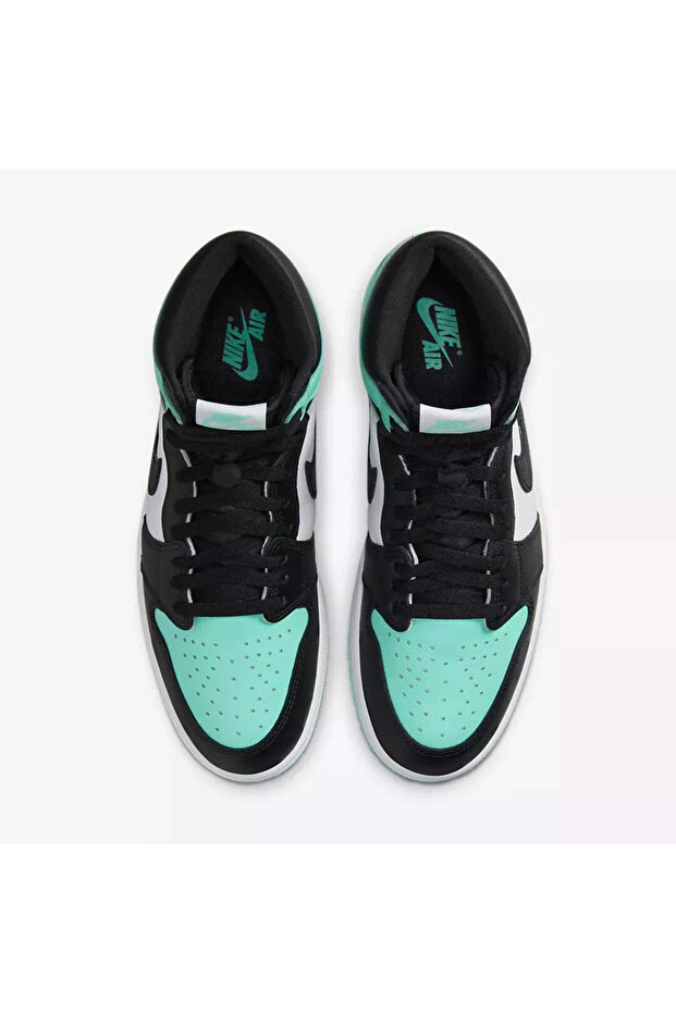 Air Jordan 1 Retro High 0g Zielony Glow Biały Czarny Dz5485-130 Męskie Kup 1 Rozmiar Duży - 3