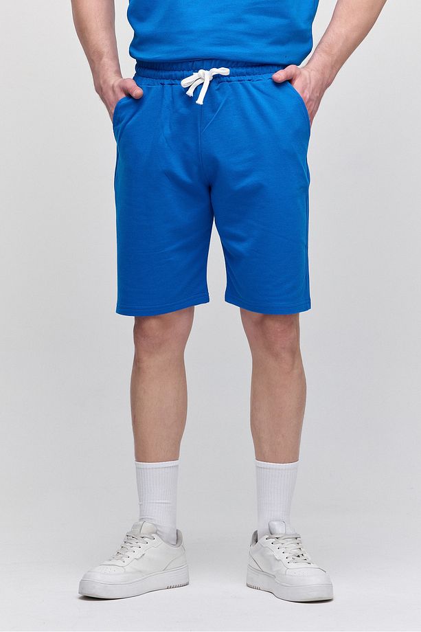 Erkek Comfort Fit Mavi Şort & Bermuda - 6