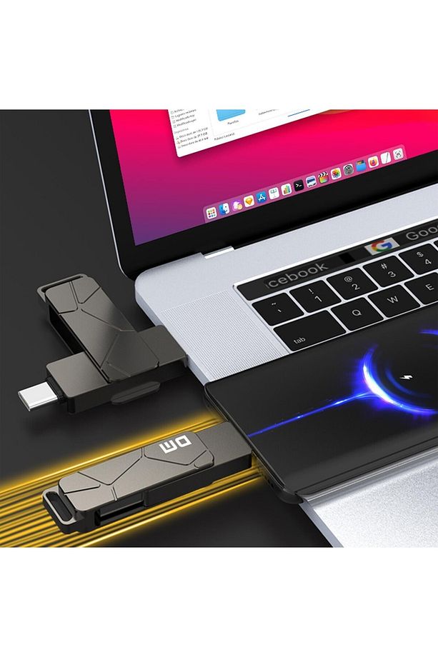 Pd198 Metal Usb3.2 Gen1 Type-c Otg Hızlı Flash Bellek 256gb - 3