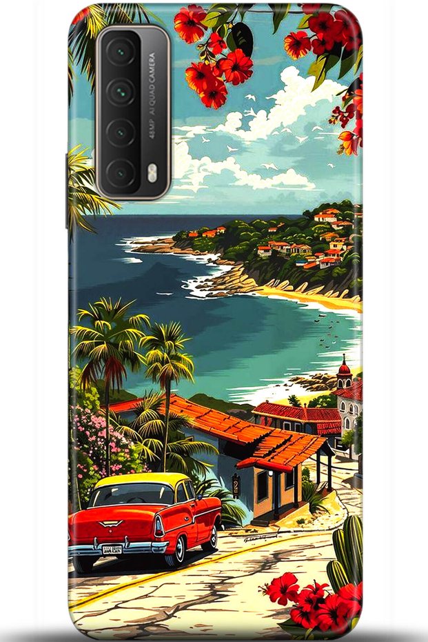 Huawei P Smart 2021 Case Hd Printed Case - Mastermind Series 5560