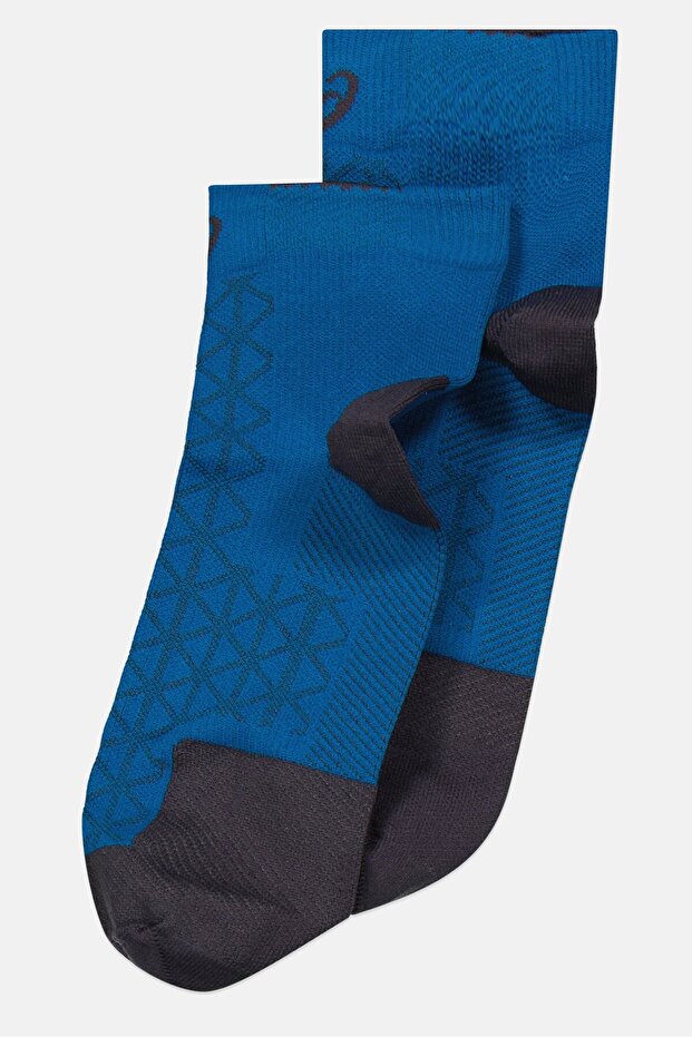 جوارب جري سادة للرجال، زوج واحد، رمادي - 1