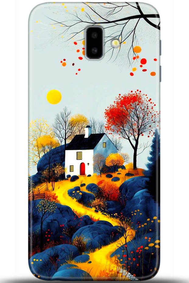 Samsung Galaxy J6 + Plus Case Hd Printed Case - Happiness Series 5569