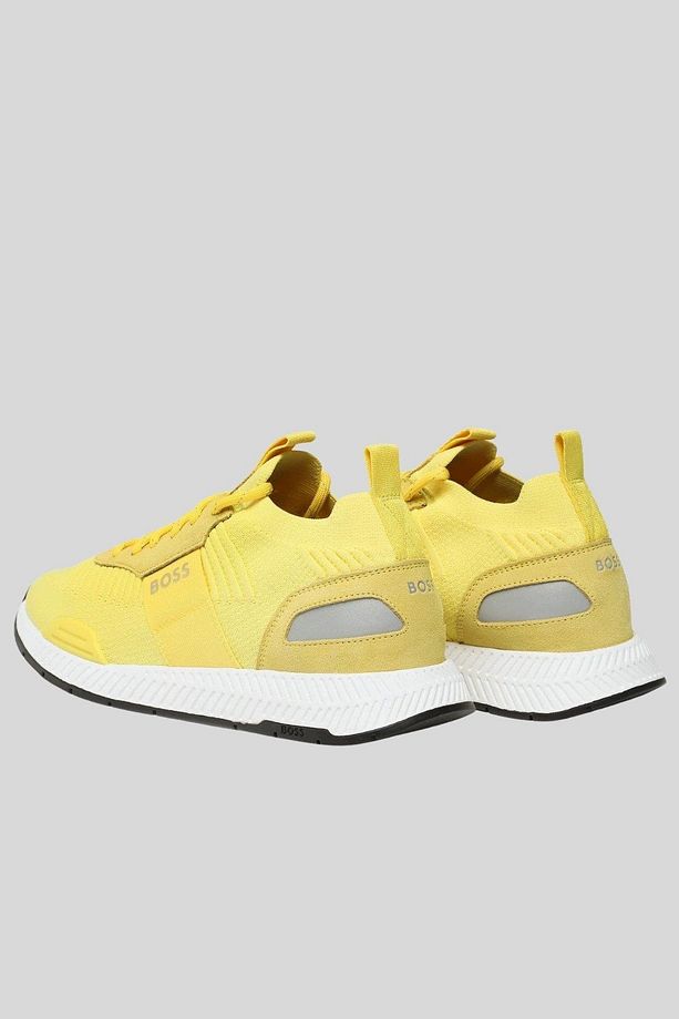 Footwear Titanium Run Erkek Bağcıklı Spor Ayakkabı Sarı - 3