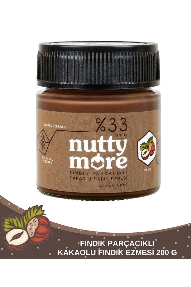Abdurrahman Tatlıcı Tadıbu 330 gr x 2 Adet & Nutty More %33 Fındık Parçacıklı Kakaolu Fındık Ezmesi - 2