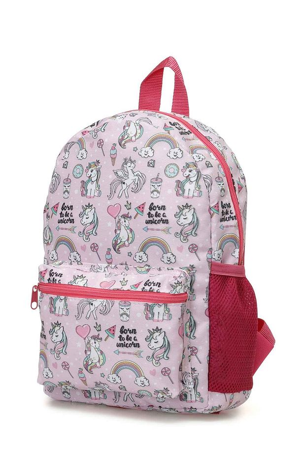 BASIC UNICORN 4PR Pembe Kız Çocuk Anaokulu Çantası - 2