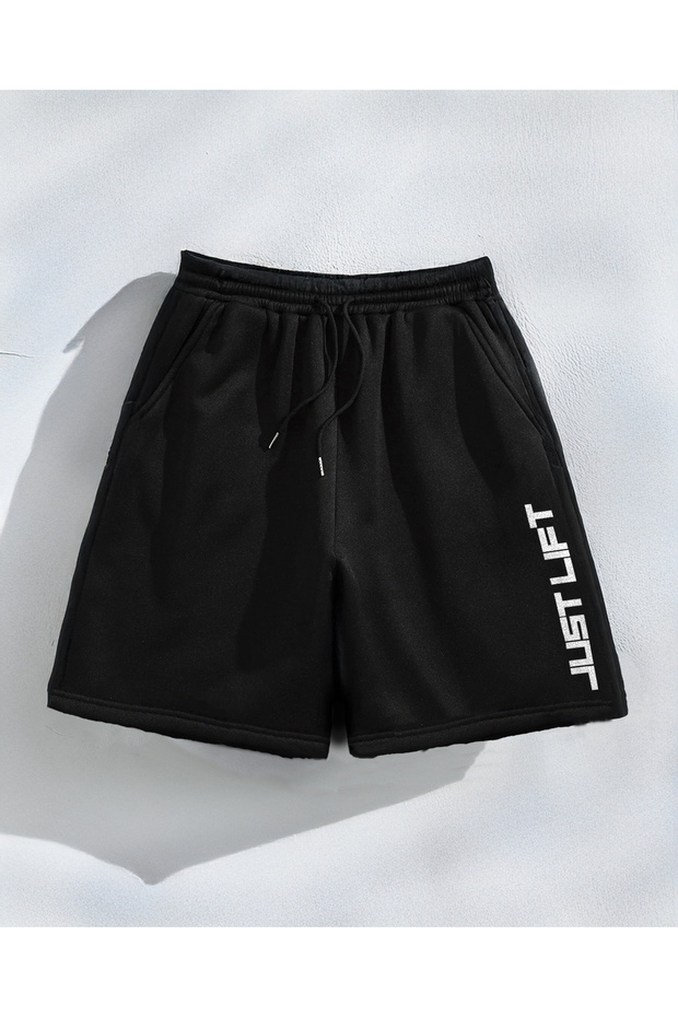 Just Lift Printed Sporty Comfortable Fit Men's Shorts Bermuda
