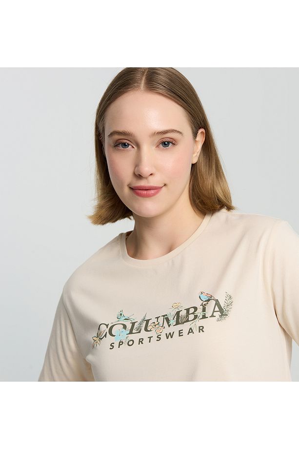 Kadın Bej Cs0427 Csc W Outback Critters 2 Ss Tee Tshirt 9210081-125 - 6