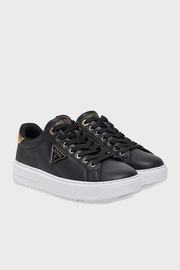 Denesa12 Kadın Siyah/sarı Sneaker Fljd12lea12-blkgo - 3