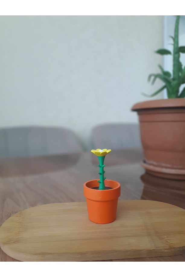 Saksılı Çiçek Seti, Dekoratif Eşya, Biblo - 5